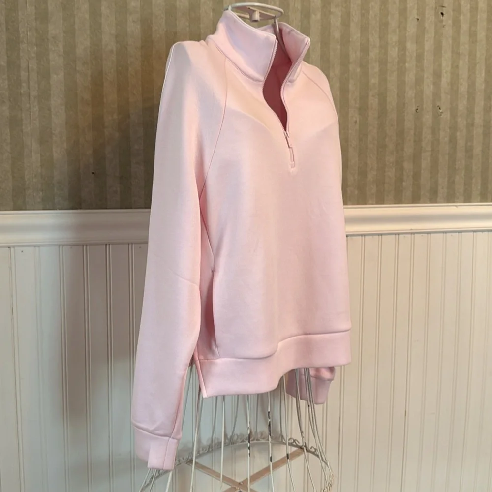 NWT CALIA Women's Golf Soft Scuba 1/4 Zip Pullover - Picture 8 of 8